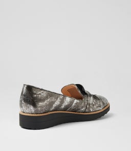 OCLEM BLACK&PEWTER SMUDGE LEATHER