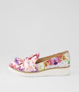 OCLEM PASTEL MULTI WHITE SOLE LEATHER