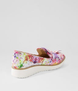 OCLEM PASTEL MULTI WHITE SOLE LEATHER