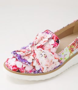 OCLEM PASTEL MULTI WHITE SOLE LEATHER