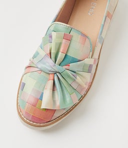 OCLEM MULTI CHECKERS LEATHER