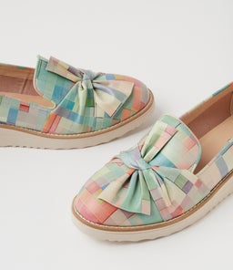OCLEM MULTI CHECKERS LEATHER