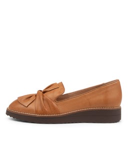 OCLEM DK TAN CHOC SOLE LEATHER