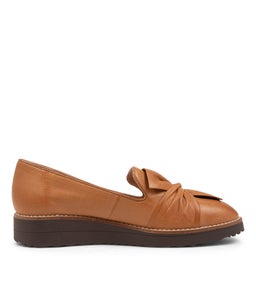 OCLEM DK TAN CHOC SOLE LEATHER