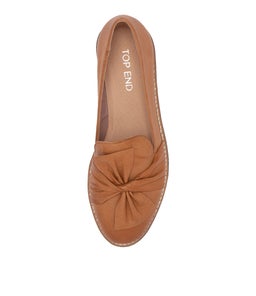 OCLEM DK TAN CHOC SOLE LEATHER
