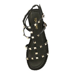 RAELYN BLACK LEATHER