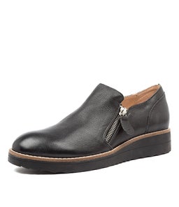 OTILIA BLACK BLACK SOLE LEATHER