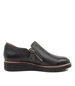 OTILIA BLACK BLACK SOLE LEATHER