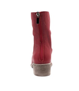 JOETTE RED LEATHER