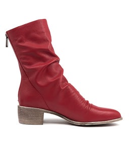 JOETTE RED LEATHER