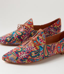 SOMMER HARLEQUIN TAN MULTI