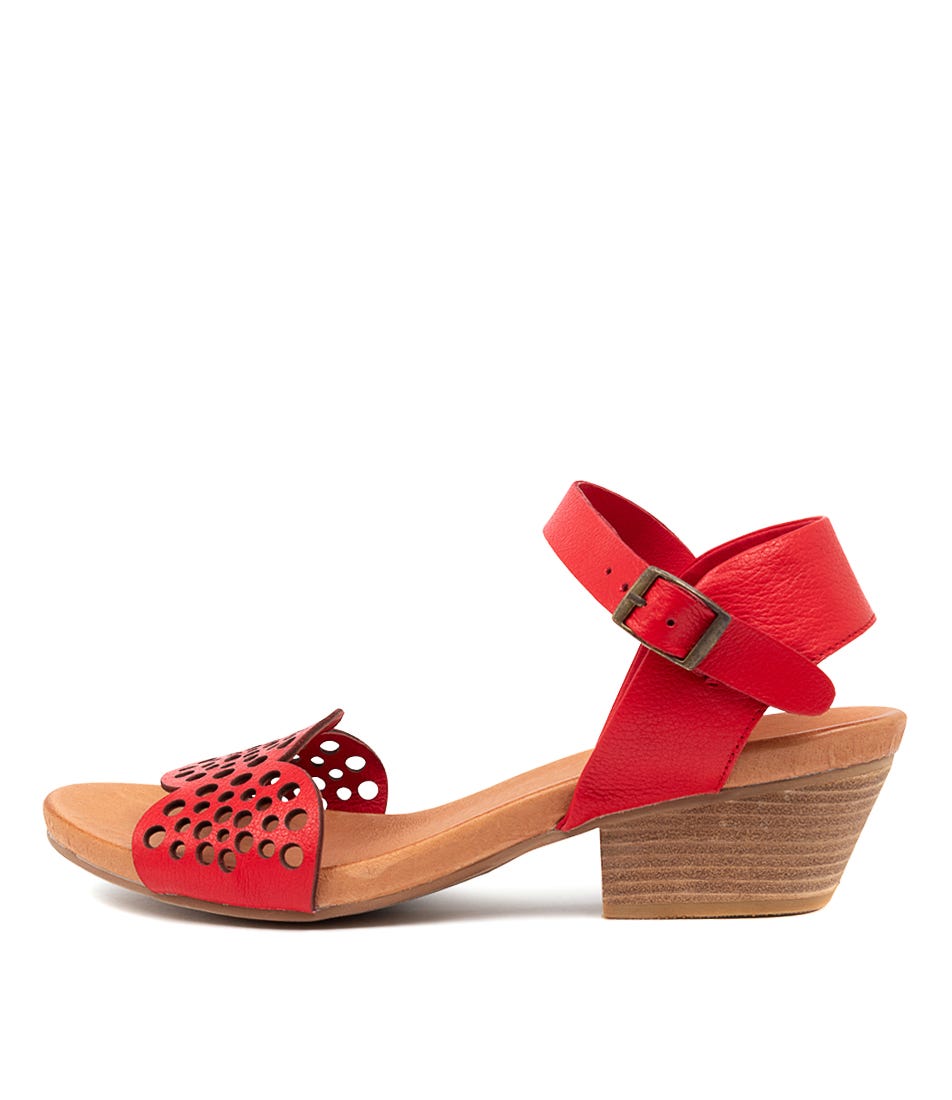 Buy Top End Cradles To Red Heeled Sandals online with free shipping