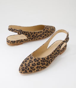 FAIRY TO CAMEL LEOPARD SUEDE