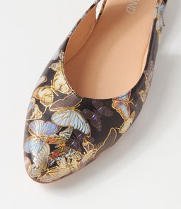 FAIRY TO BLACK BUTTERFLY LEATHER
