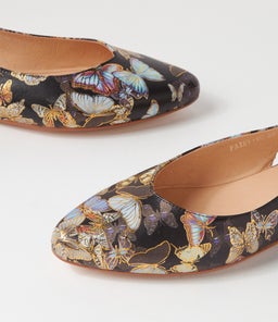 FAIRY TO BLACK BUTTERFLY LEATHER