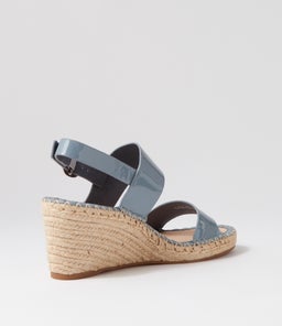 GAGA TO DENIM PATENT LEATHER