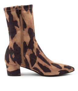 AUSTON TO LEOPARD STRETCH MICROSUEDE