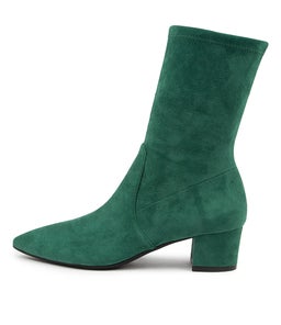 AUSTON TO EMERALD STRETCH MICROSUEDE
