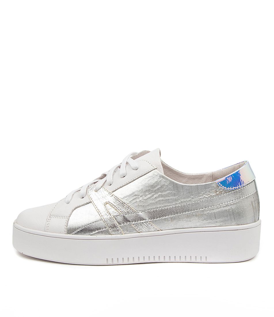Buy Top End Laiken To White Silver Sneakers online with free shipping