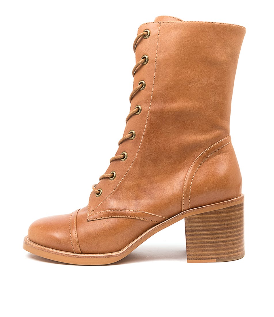 Buy Top End Natalie To Tan Calf Boots online with free shipping