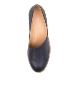OHDEAR TO NAVY WHITE SOLE LEATHER