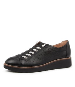 ODRA TO BLACK BLACK SOLE LEATHER