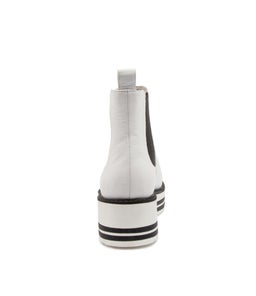 SHANTA TO WHITE BLACK ELA LEATHER