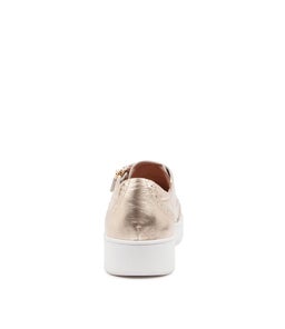 LEON TO CHAMPAGNE WHITE SOLE CRUSH LEATHER