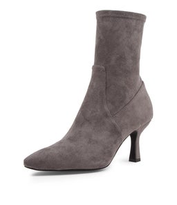 LISBON TO GREY STRETCH MICROSUEDE