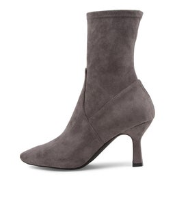 LISBON TO GREY STRETCH MICROSUEDE
