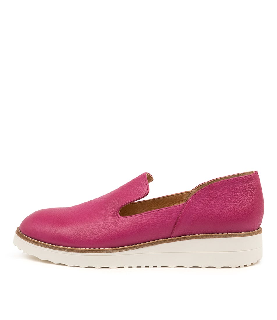Buy Top End Ohad To Fuchsia White Sole Flats online with free shipping