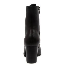 UMER TO BLACK BLACK HEEL LEATHER
