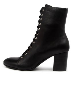 UMER TO BLACK BLACK HEEL LEATHER