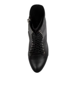 UMER TO BLACK BLACK HEEL LEATHER