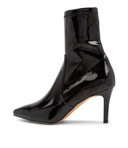 BOSS TO BLACK STRETCH PATENT PU