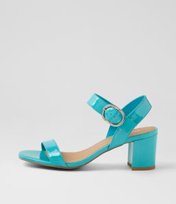 GEONN TO TURQUOISE PATENT LEATHER