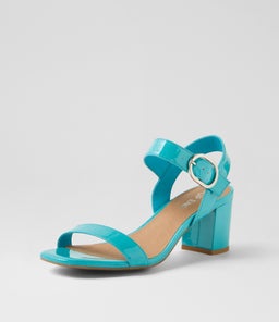 GEONN TO TURQUOISE PATENT LEATHER