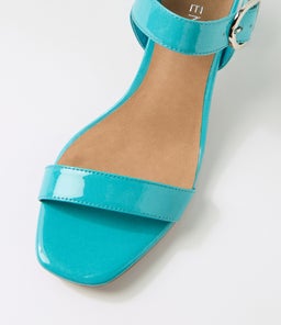 GEONN TO TURQUOISE PATENT LEATHER