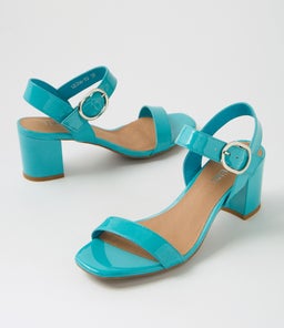 GEONN TO TURQUOISE PATENT LEATHER