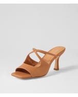 Licole Tan Leather Sandals