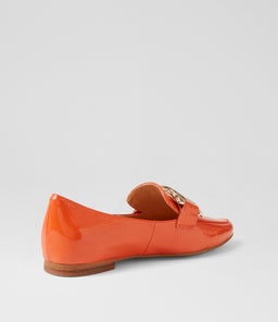 SOCORO TO ORANGE PATENT LEATHER