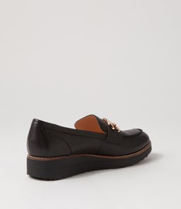 OZAMA TO BLACK BLACK SOLE LEATHER