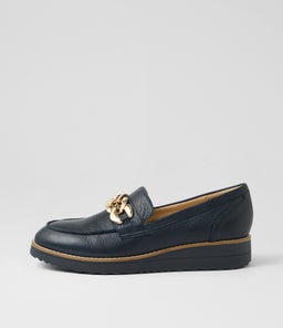 OZAMA TO NAVY NAVY SOLE LEATHER