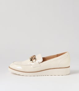 OZAMA TO IVORY IVORY SOLE PATENT LEATHER