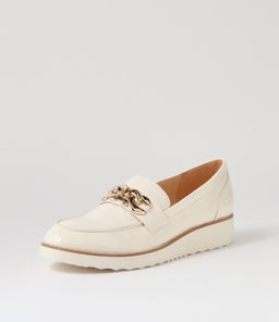 OZAMA TO IVORY IVORY SOLE PATENT LEATHER