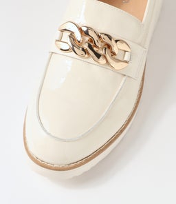 OZAMA TO IVORY IVORY SOLE PATENT LEATHER