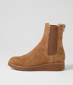 OREMI TO LT CHOC LT CHOC SOLE SUEDE