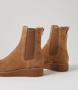 OREMI TO LT CHOC LT CHOC SOLE SUEDE