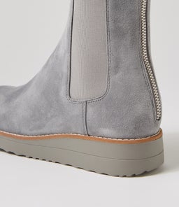 OREMI TO GREY GREY SOLE SUEDE
