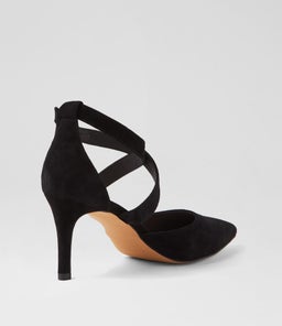 BRIGGIT TO BLACK SUEDE